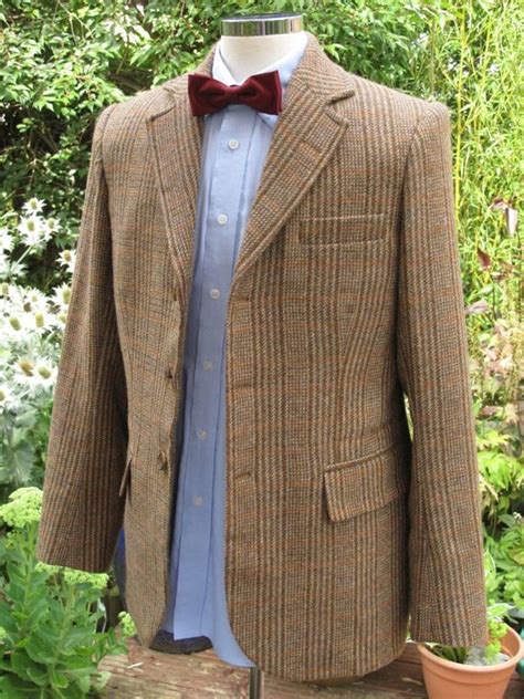 11th doctor tweed jacket replica|shetland tweed jacket.